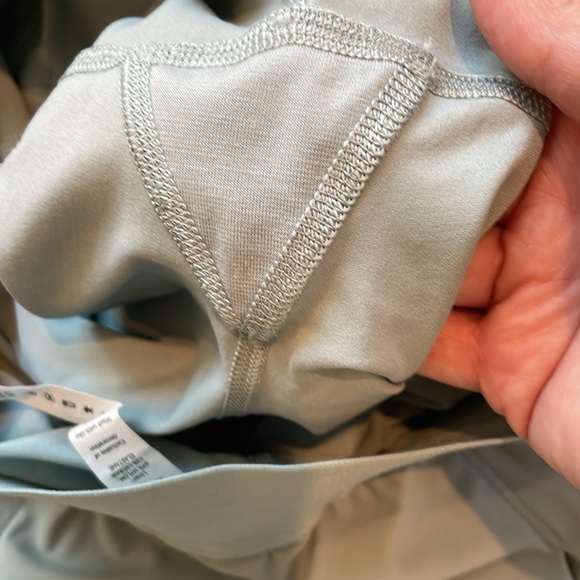 LULULEMON HIGH RISE TENNIS TIME SKIRT/SKORT-SILVER BLUE-size 4 15” - Picture 10 of 10